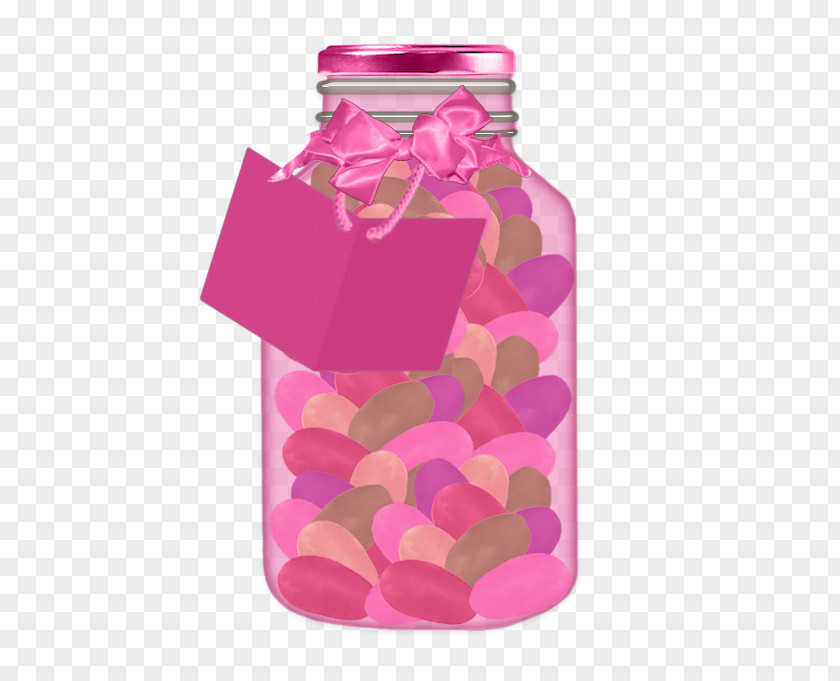 Plastic Bottle Magenta PNG