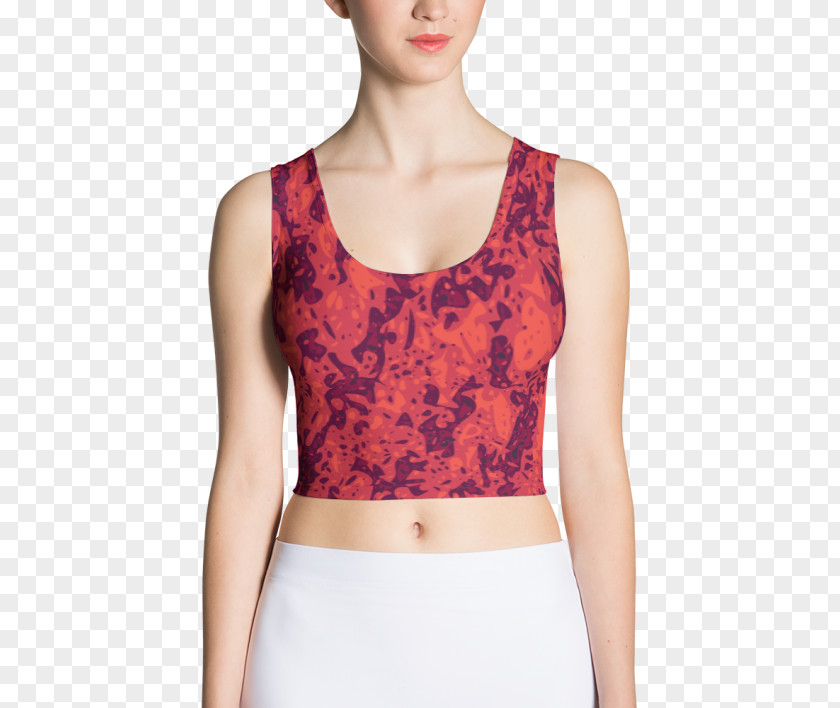 White Contrast Beautiful Models Crop Top Clothing Textile Spandex PNG
