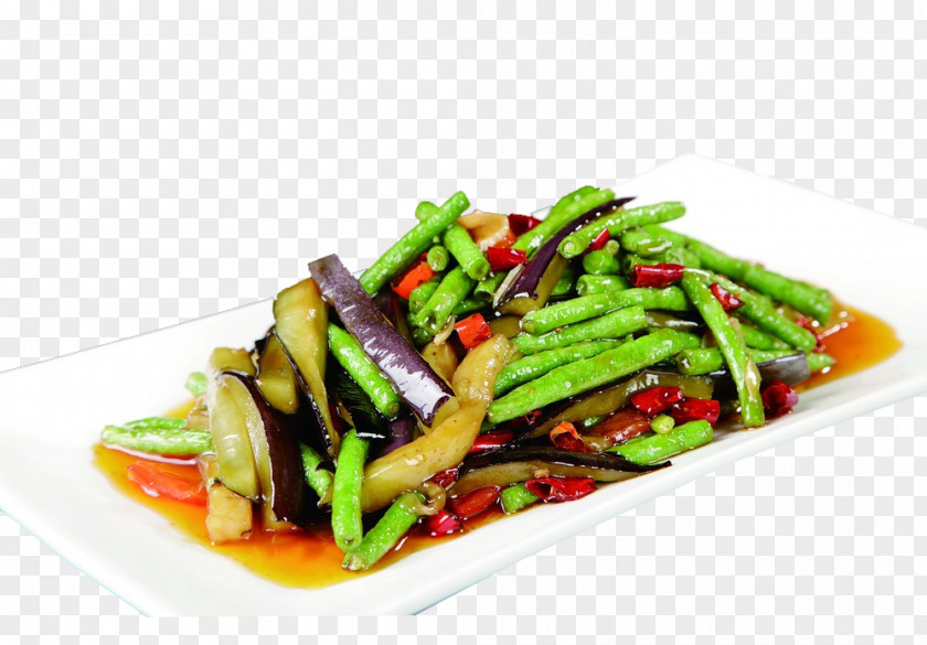 Beans, Eggplant Sichuan Cuisine Braising Yardlong Bean Common Stir Frying PNG