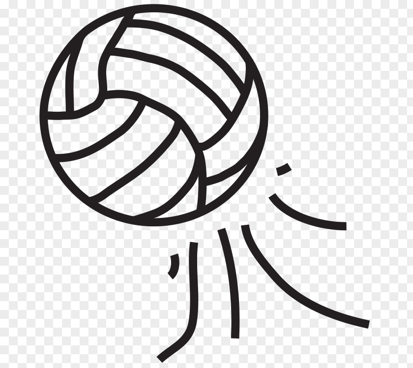 Black And White Volleyball Beach Stock Photography Illustration PNG
