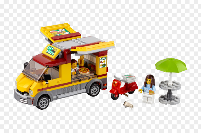 Creator Lego Cities LEGO 60150 City Pizza Van Amazon.com Toy PNG