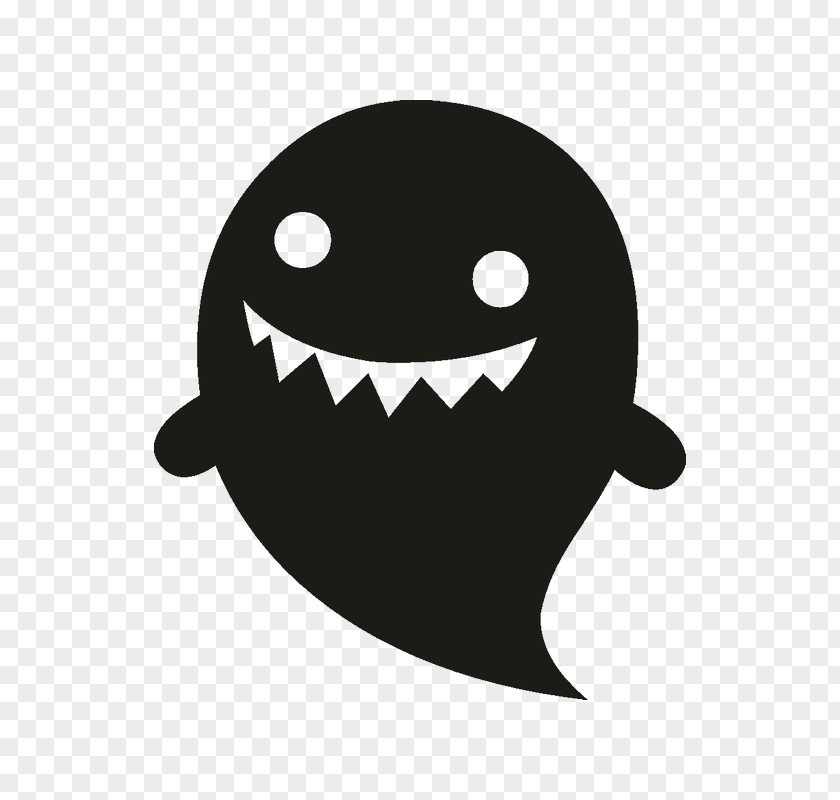 Ghost Halloween Silhouette Clip Art PNG