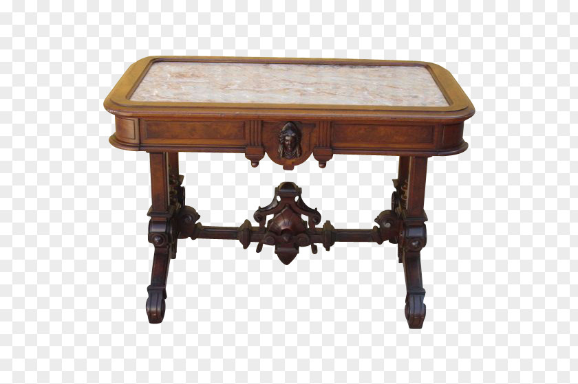 Table Victorian Era Antique Furniture PNG