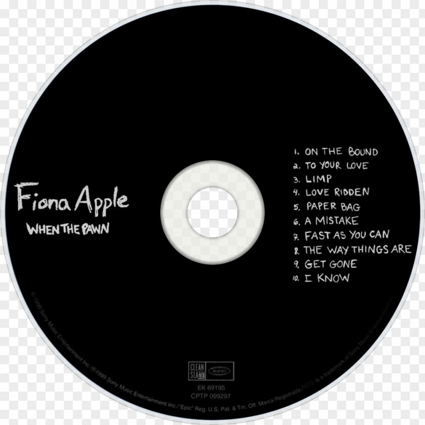 When The Pawn... Tidal Compact Disc F.M.E. Hustle Never Is A Promise PNG