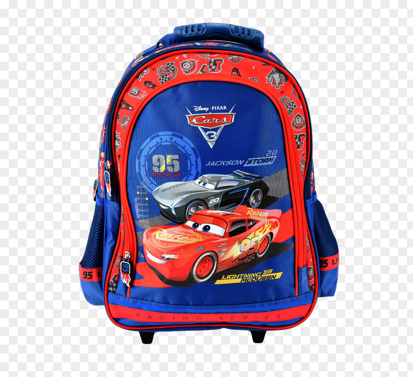 Backpack Lightning McQueen Jackson Storm Cars Ransel PNG