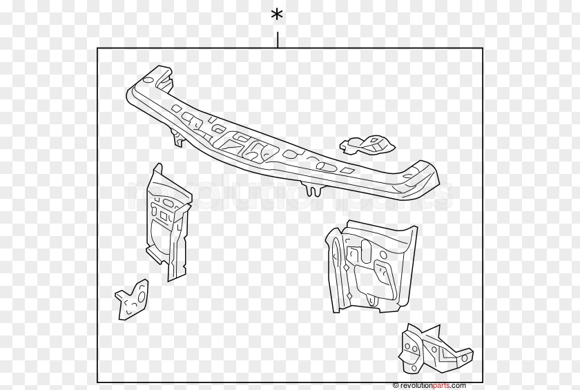 CAR Radiator 2008 Pontiac Torrent /m/02csf Line Art Drawing PNG