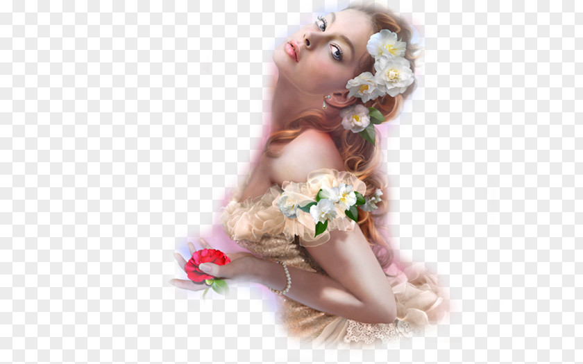 Woman Fantasy The Lady Of Camellias Clip Art Image PNG