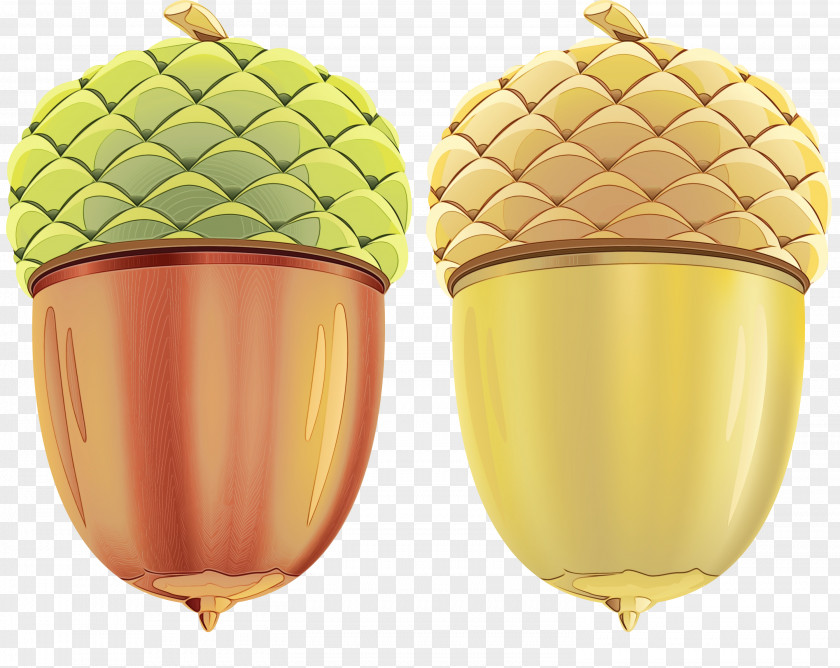 Acorn Frozen Dessert Ice Cream Cone Background PNG