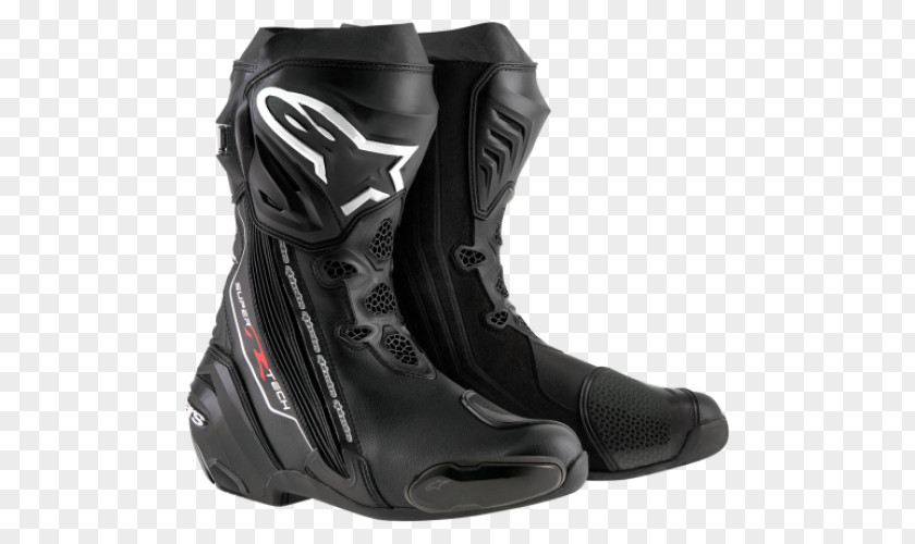 Boot Alpinestars Supertech R Motorcycle Boots PNG