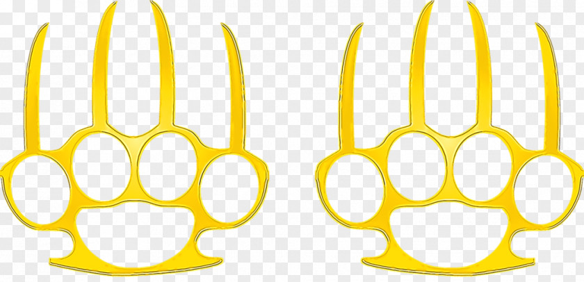 Cat Brass Knuckles Claw Paw PNG