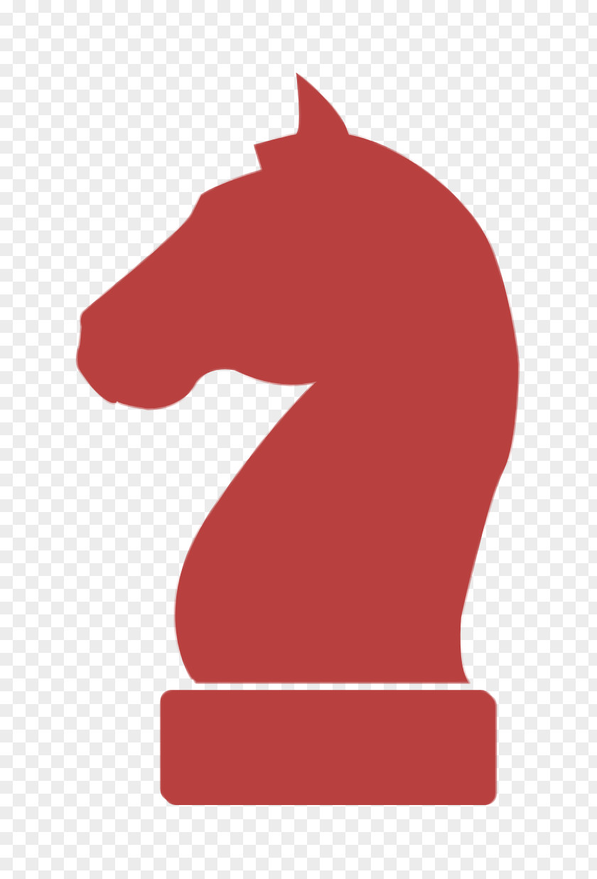 Horse Black Head Silhouette Of A Chess Piece Icon Horses 3 PNG