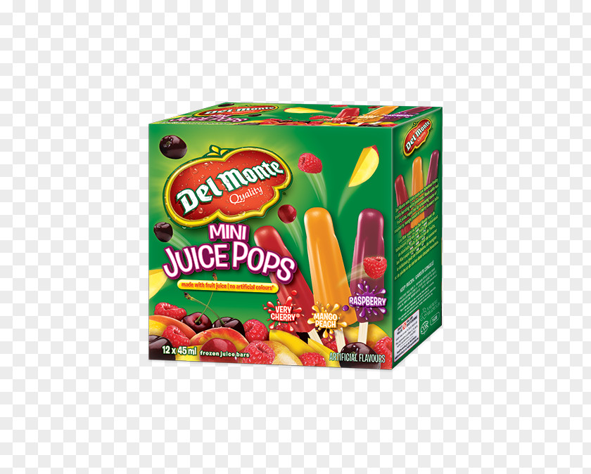 Juice Ice Pop Fruit Cup Del Monte Foods Flavor PNG