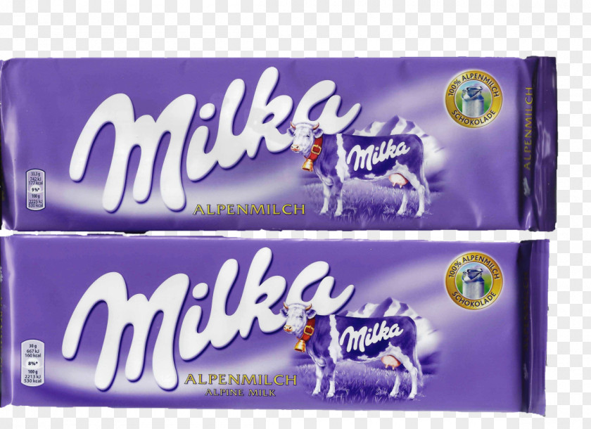 Milk Chocolate Bar Milka Cream PNG