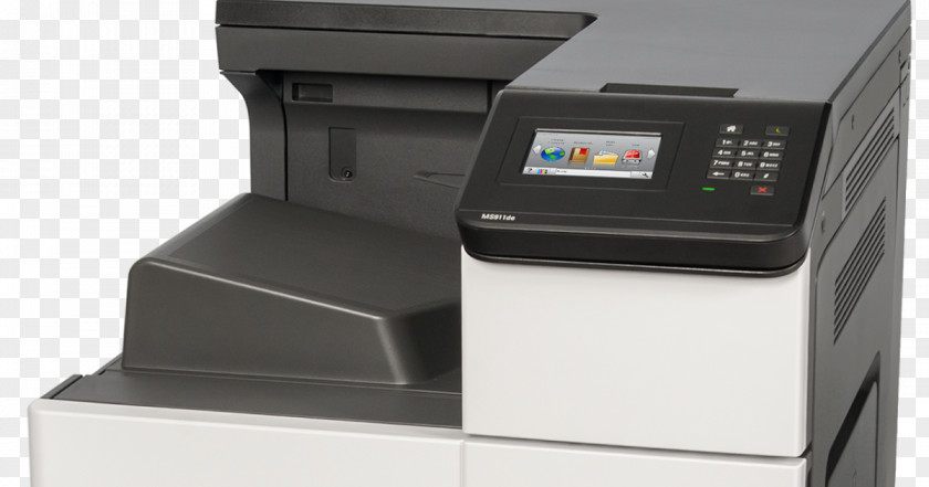 Printer Inkjet Printing Laser LEXMARK MS911de S/w Hewlett-Packard PNG