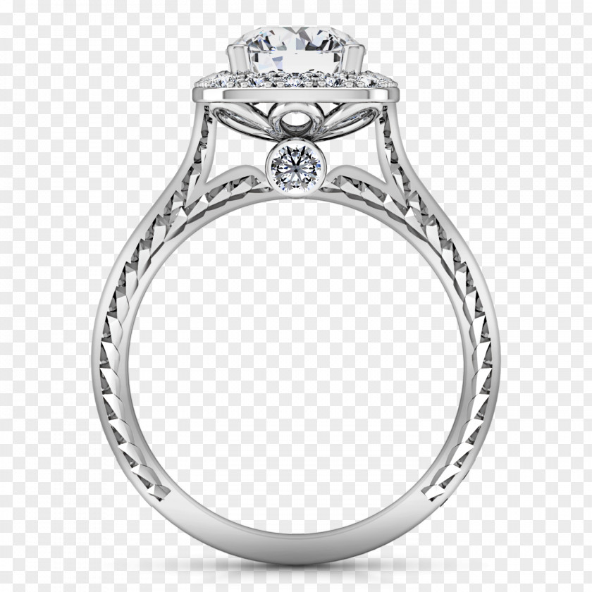 Ring Engagement Jewellery Wedding Gabriel & Co. PNG