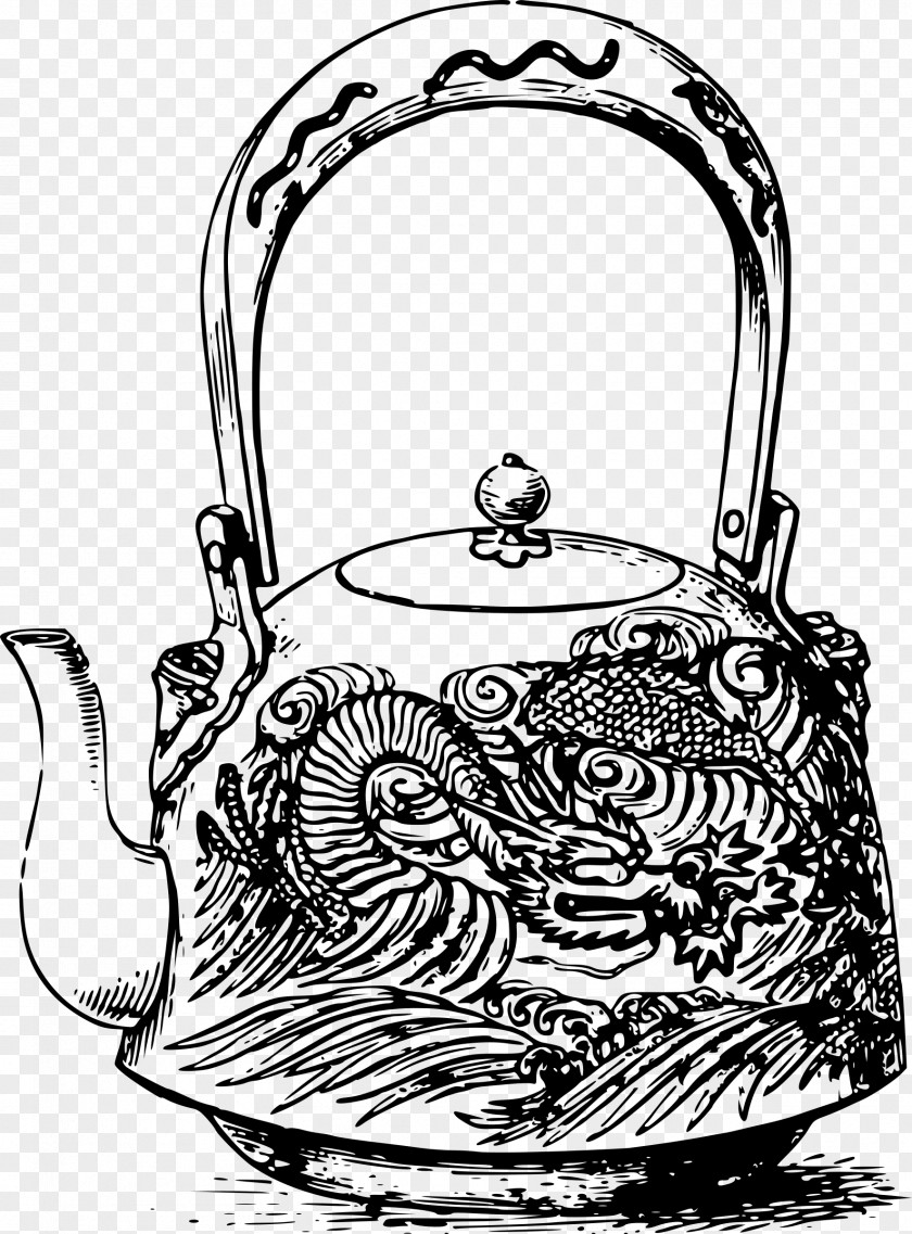 Japanese Teapot Clip Art PNG