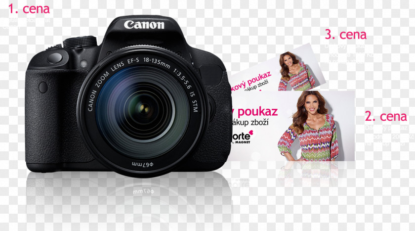Camera Canon EOS 700D EF-S 18–135mm Lens 750D 600D 18–55mm PNG