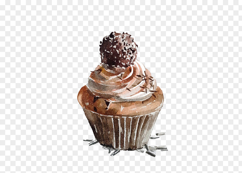Chocolate Cake Cupcake Coffee Muffin Tart PNG