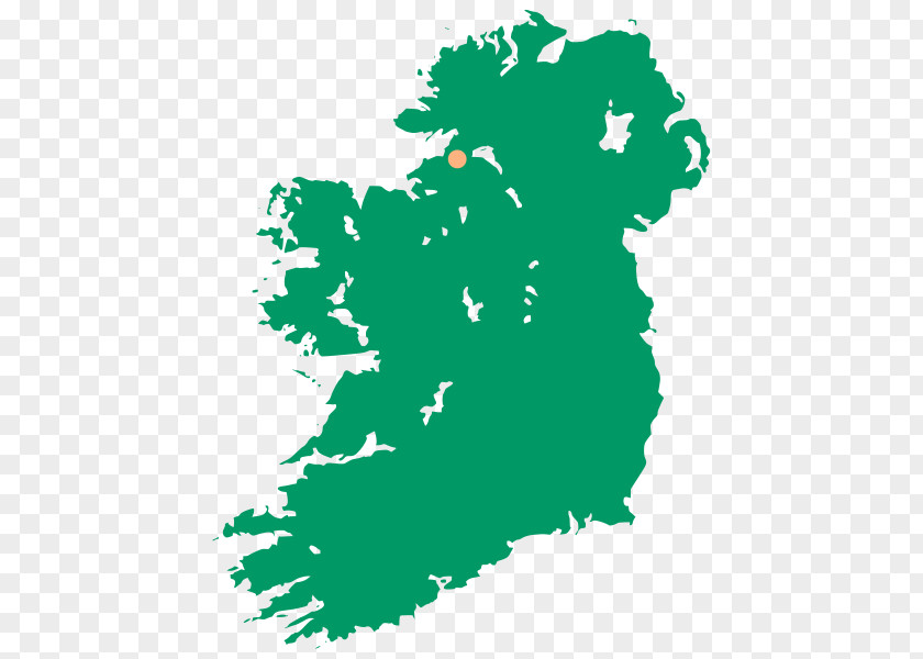 Map Atlas Of Ireland Blank Northern PNG