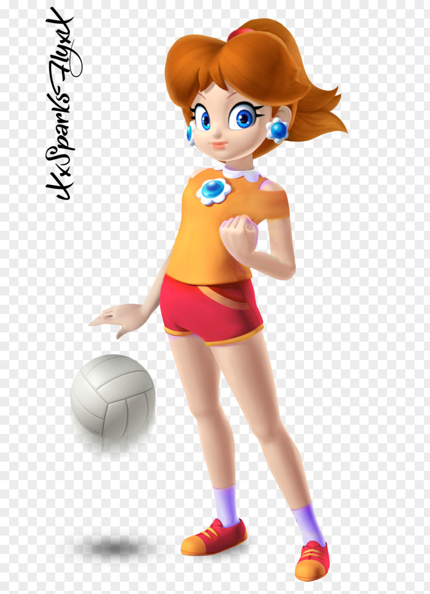 Mario Princess Daisy Peach & Sonic At The Olympic Games Superstar Baseball Sports Superstars PNG