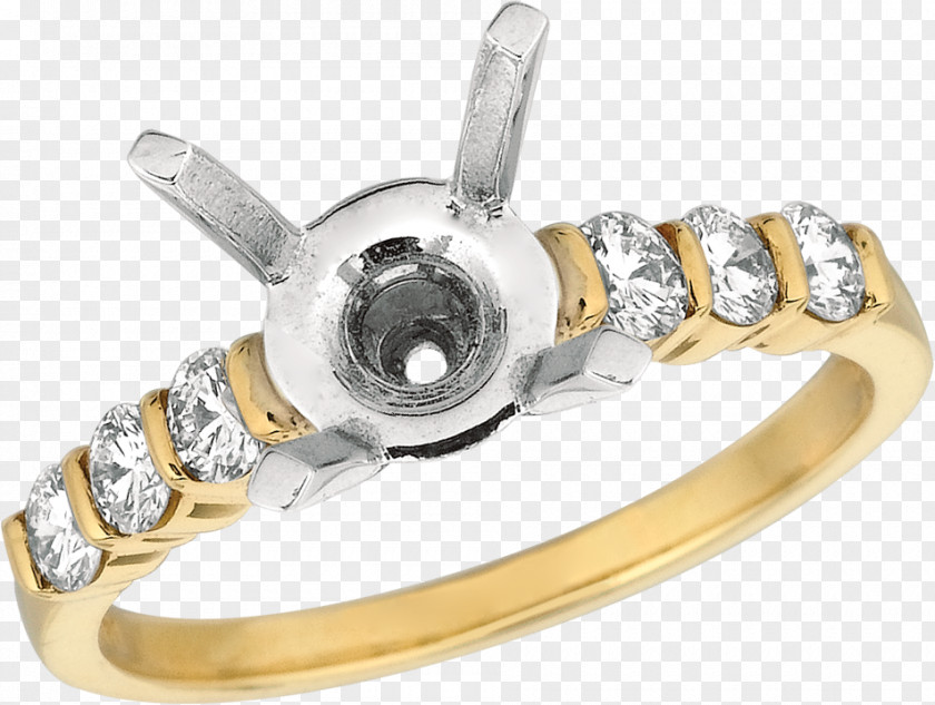 Silver Ring Body Jewellery Platinum PNG