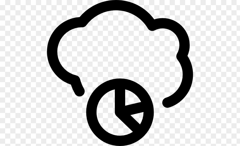 Cloud Chart Symbol Clip Art PNG