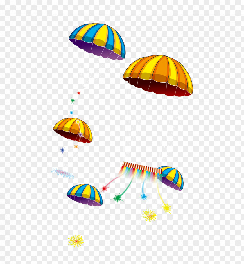 Daytime Parachute Parachuting PNG