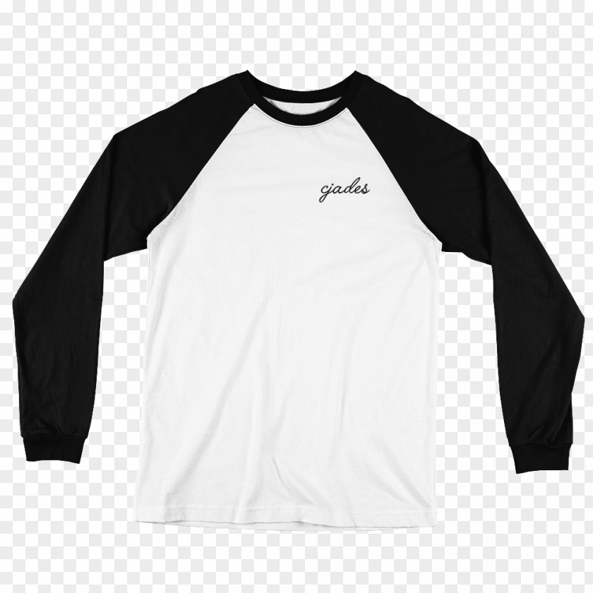 T-shirt Long-sleeved Raglan Sleeve Cuff PNG