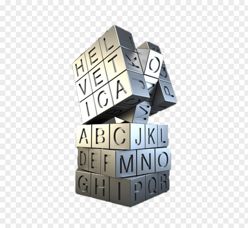 Metal Cube Rubiks Graphic Design PNG