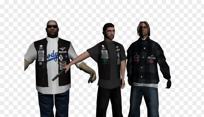 Outlaw Motorcycle Club Grand Theft Auto: San Andreas Mongols PNG