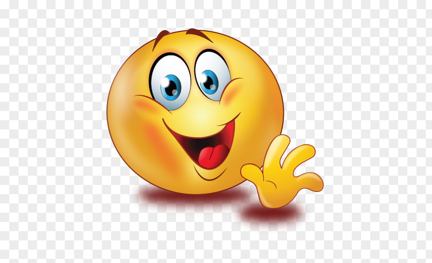 Smiley Emoticon Emoji Wave PNG