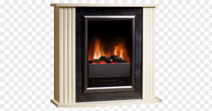 Stone Effect Electric Fireplace GlenDimplex Suite PNG