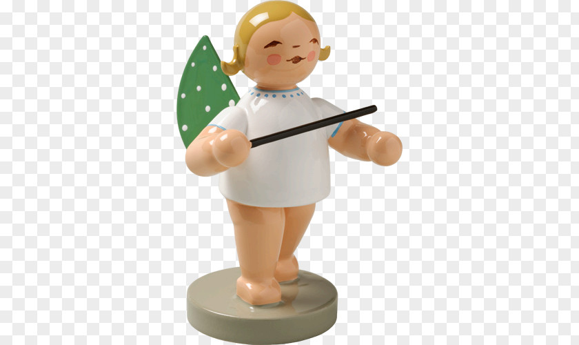 Angel Grünhainichen Wendt & Kühn Ore Mountains Figurine PNG