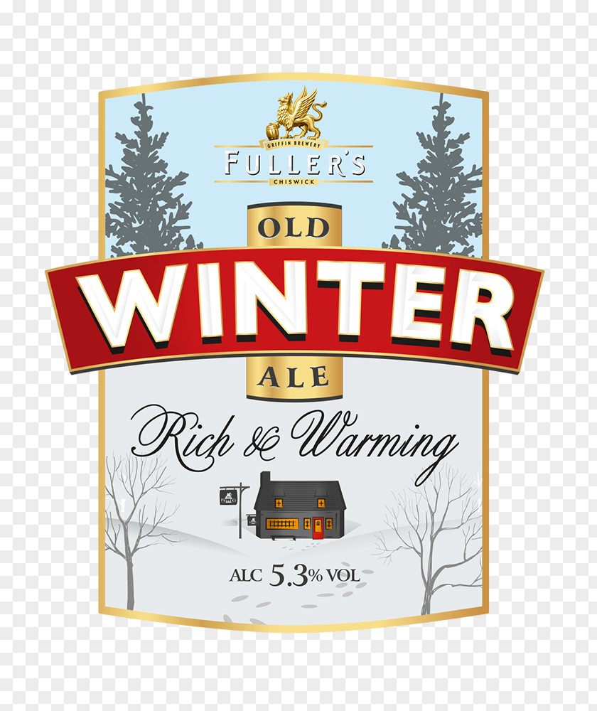 Beer Fuller's Brewery Old Winter Ale Stout PNG