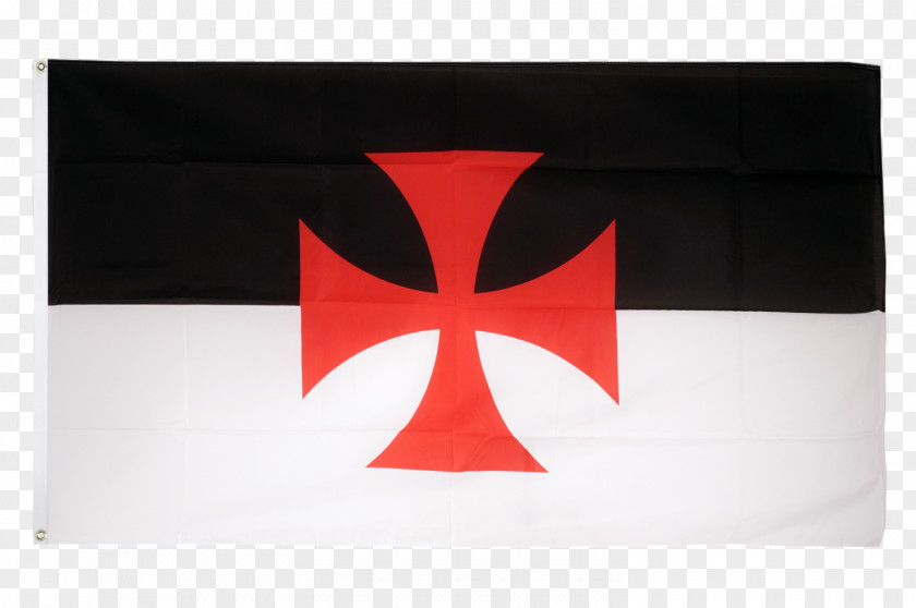 Flag Knights Templar Fahne Symbol Maison Drapeau PNG