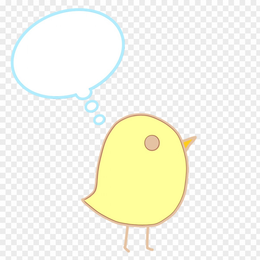 Yellow Beak Line Computer Fruit PNG