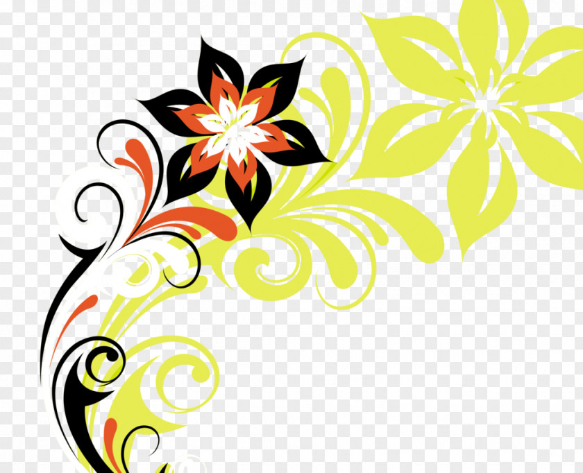 Bauhinia Frame Vector Graphics Floral Design Flower Graphic PNG