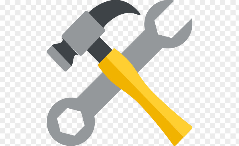 Emoji Spanners Tool Hammer Text Messaging PNG