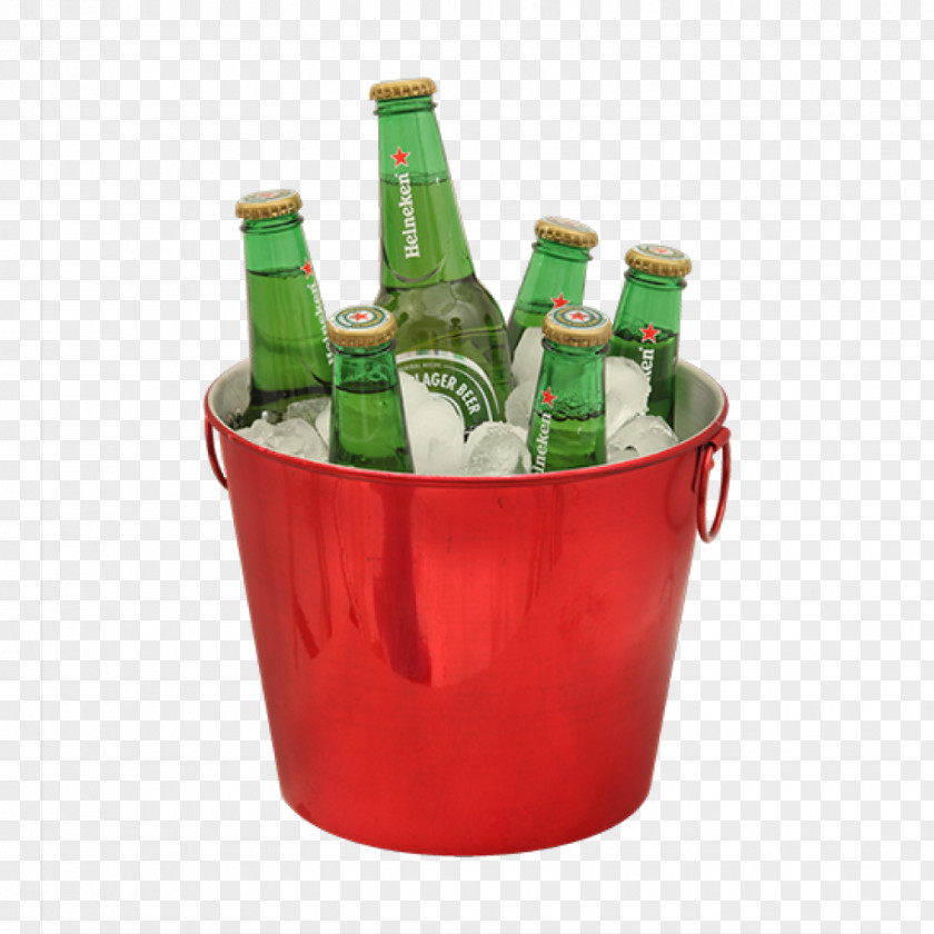 Garrafa Cerveja Beer Bucket Mug Glass Handle PNG