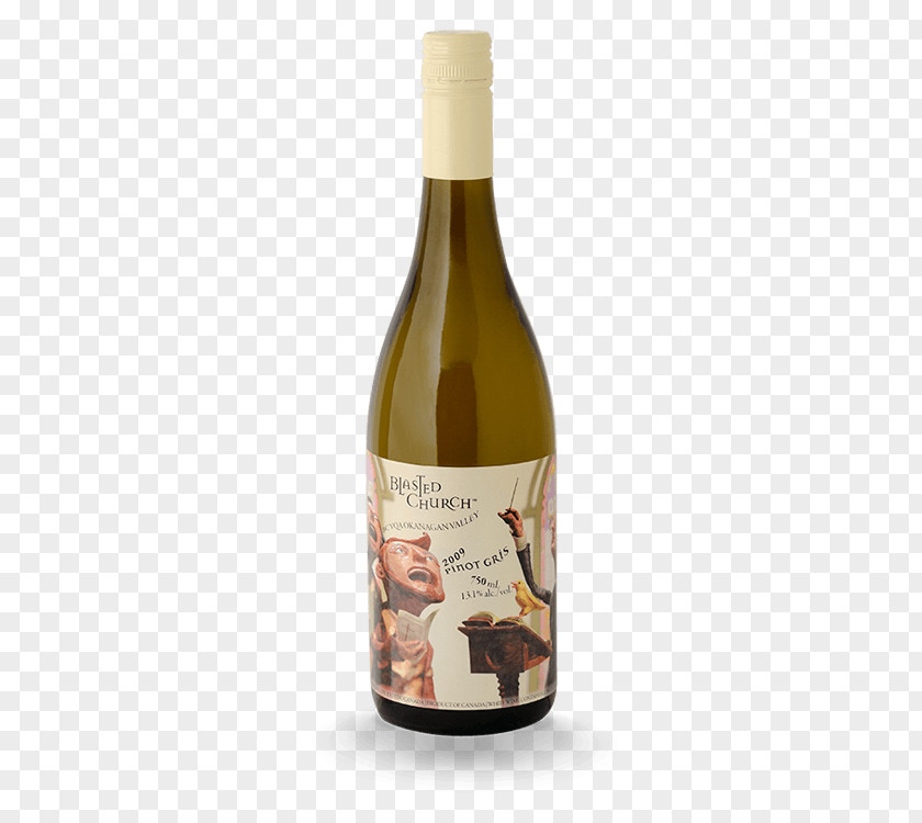 Wine Blasted Church Vineyards Okanagan Valley Pinot Gris Liqueur PNG