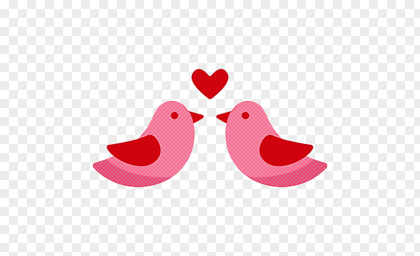 Birds Beak Water Bird Heart M-095 PNG