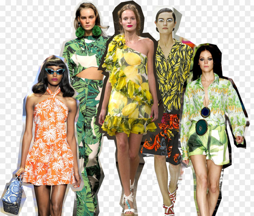 Bright Trend Japanese Street Fashion Runway Fruit Forecasting PNG