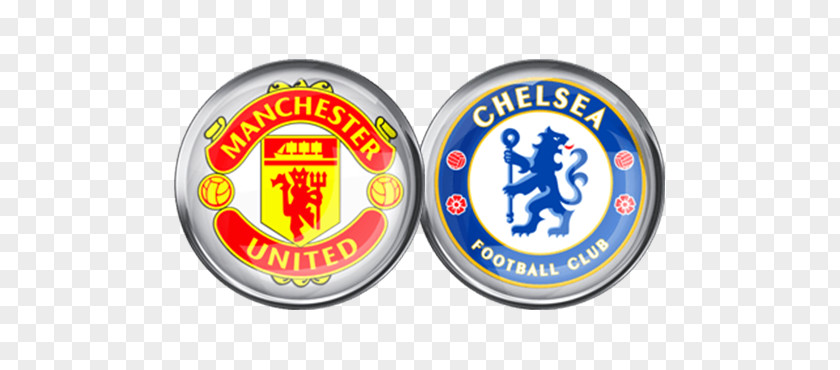 Chelsea Vs Manchester United Pocket Watch Logo Charms & Pendants PNG