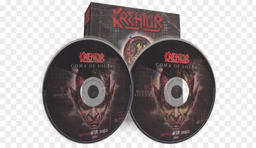 Coma Of Souls Compact Disc Kreator Brand Import PNG