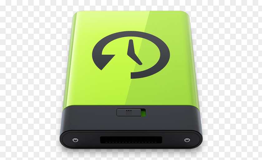 Green Time Machine Gadget Multimedia PNG