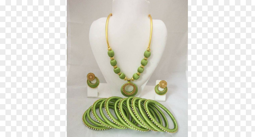 Handmade Jewelry Brand Earring Necklace Jade Silk Thread Jewellery PNG