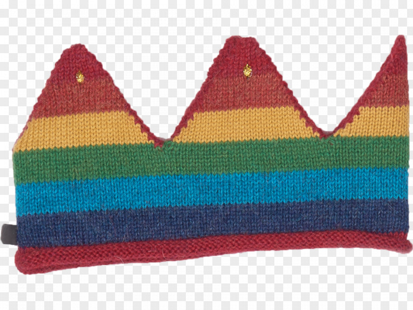 Rainbow Stripe Wool Alpaca Fiber Knitting Thread PNG
