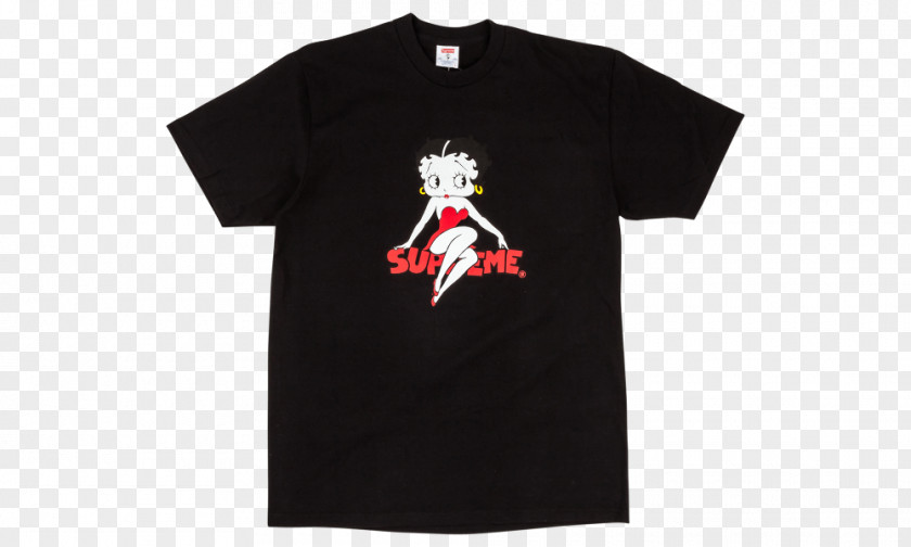 T-shirt Supreme Betty Boop Sleeve PNG