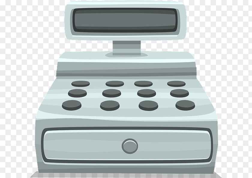 Cash Register Money Retail Clip Art PNG
