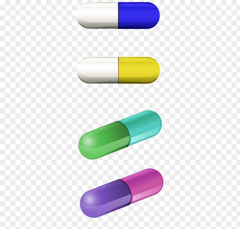 Colored Pills Icon PNG